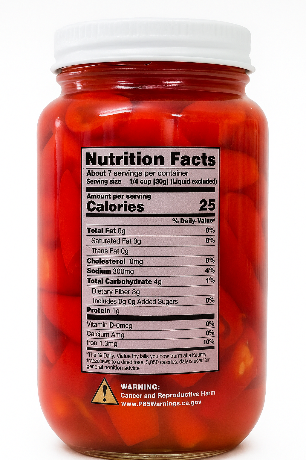 Pickled Whole Red Chili 454g (16 oz)腌制整颗红辣椒