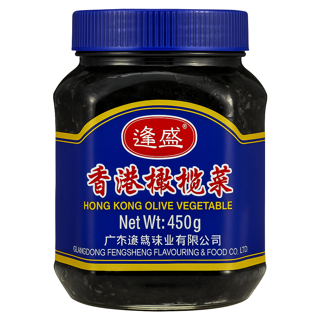 HONG KONG OLIVE VEGETABLES 450g 香港橄榄菜 450克