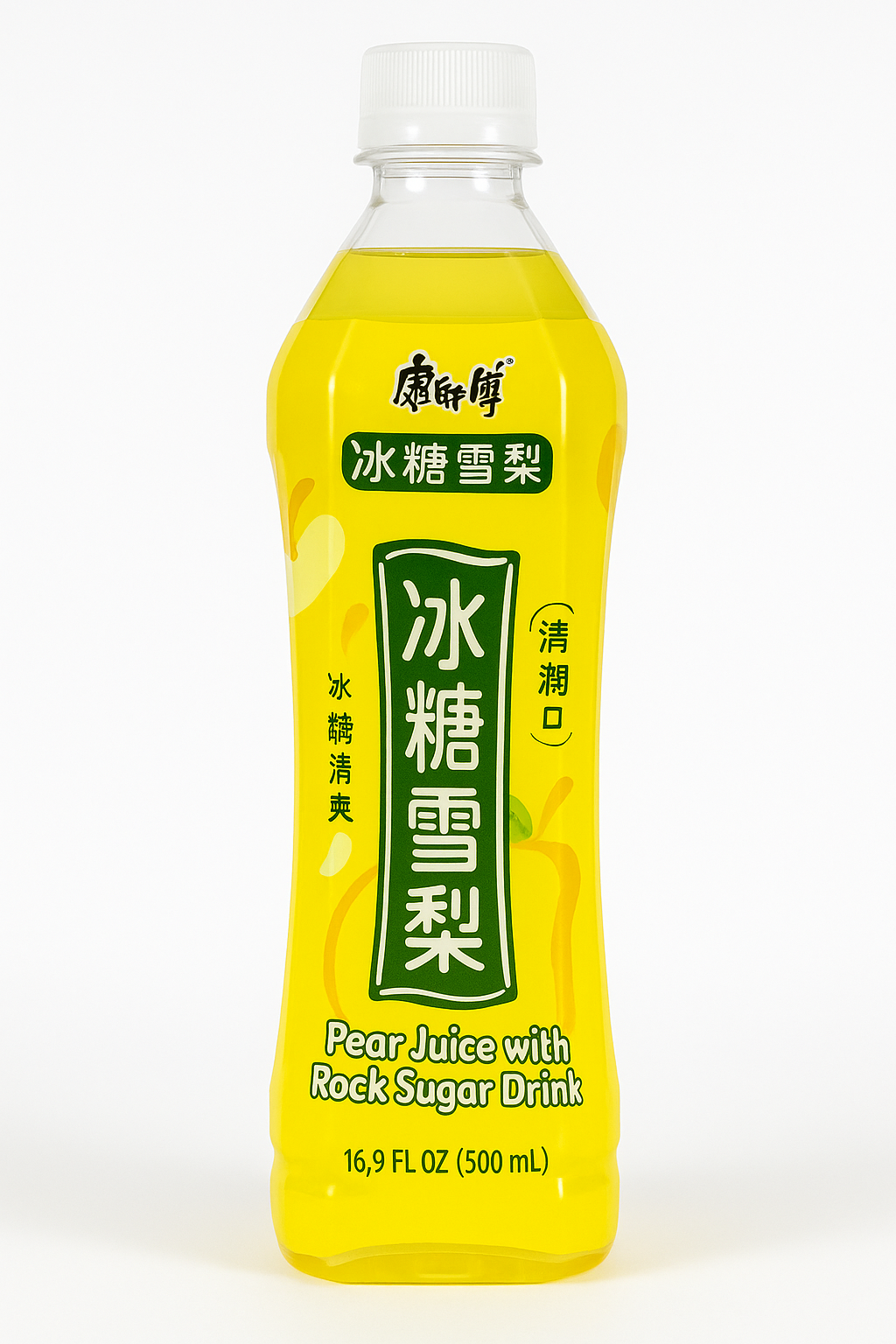 Pear Juice with Rock Sugar Drink，16.9 FL OZ (500mL)  冰糖雪梨