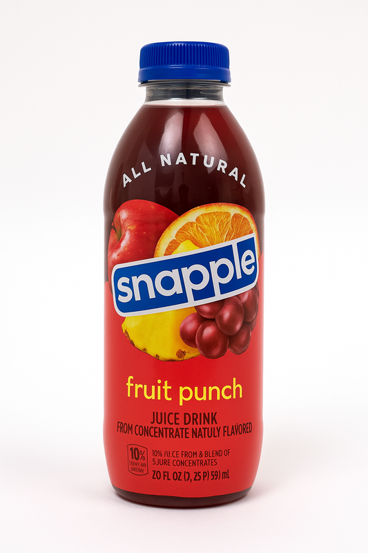 Snapple Juice Drink 20 fl oz （591 mL）