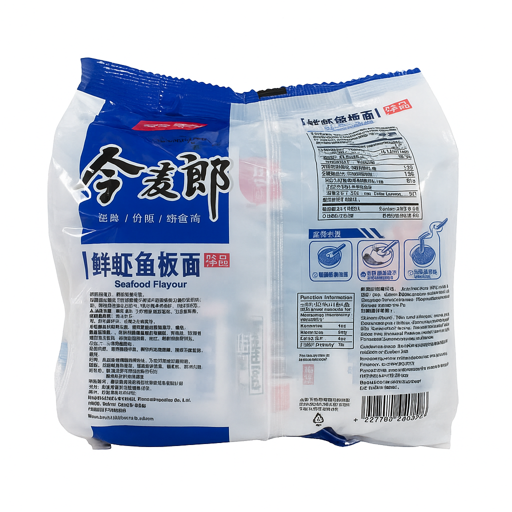 今麦郎 鲜虾鱼板面