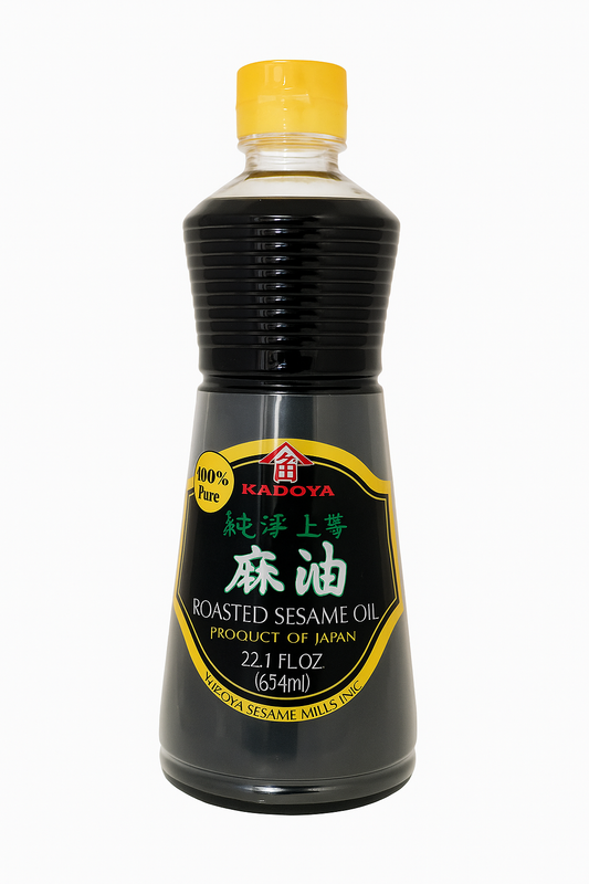 Roasted Sesame Oil 22.1 fl oz （654 mL）纯净上等麻油