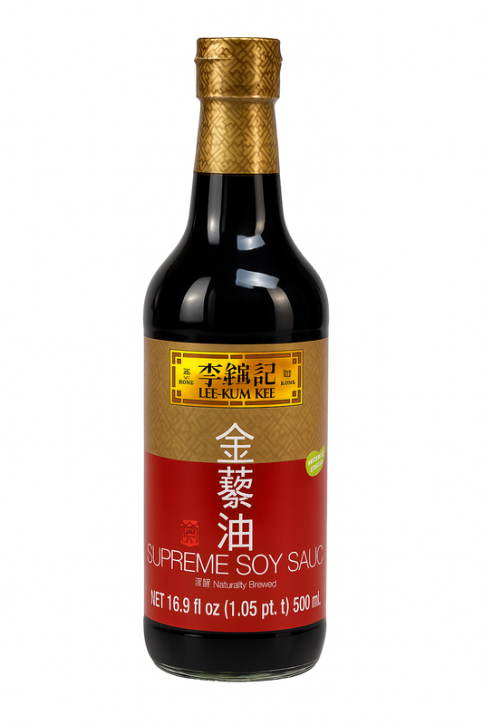 Supreme Soy Sauce 16.9 fl oz （500mL）李锦记 金酱油