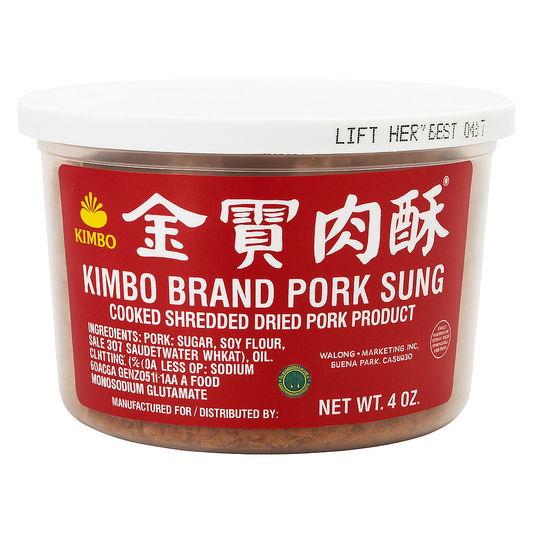 KIMBO BRAND PORK SUNG 4 OZ 金宝肉酥