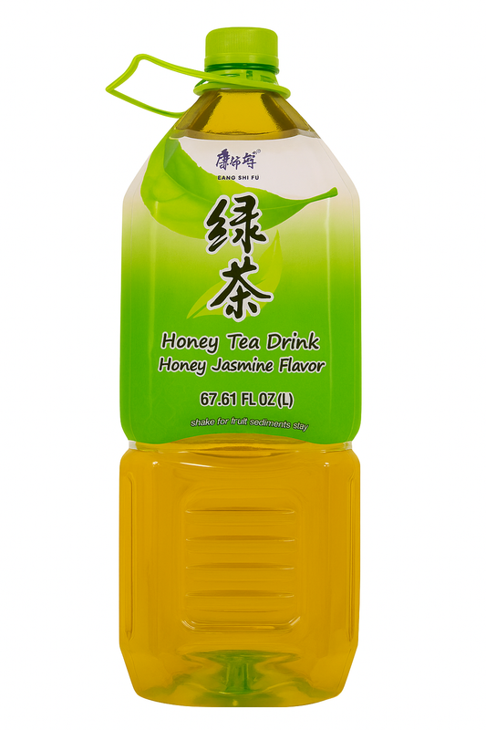 Green Tea Drink with Honey Jasmine Flavor 67.6 fl oz (2L) 康师傅 绿茶 2升