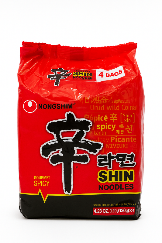SHIN NOODLES 4 BAGS 辛面 4包装