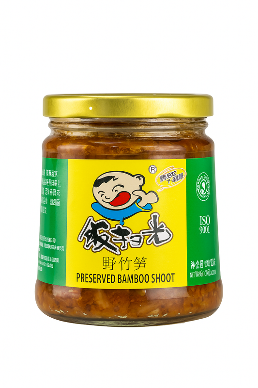 Preserved Bamboo Shoot 280 g （9.8 oz）饭扫光 野竹笋