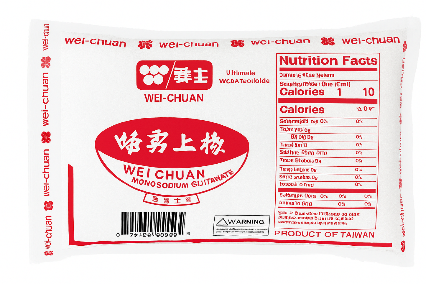 Monosodium Glutamate 16OZ （454g）味全 特级味精 454克