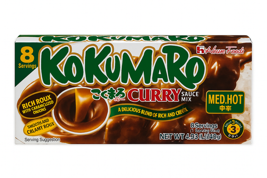 KoKuMARO Curry Sauce 4.93OZ （140g）KoKuMARO 咖喱酱 4.93OZ (140g)