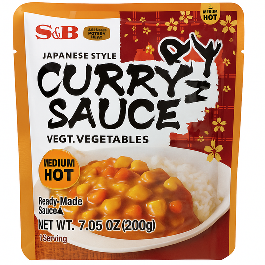 CURRY SAUCE 7.05OZ(200G) 咖喱酱 7.05盎司（200克）