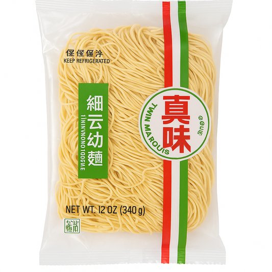 真味 云吞幼面 12OZ