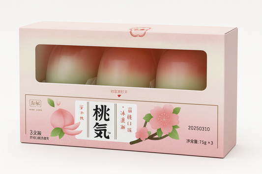 Peach Flavored Ice Cream 75g*3 蜜桃味冰淇淋