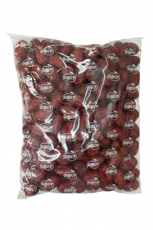 DRIED CHINESE DATES 35.21OZ(1KG) 四星灰枣（1公斤）