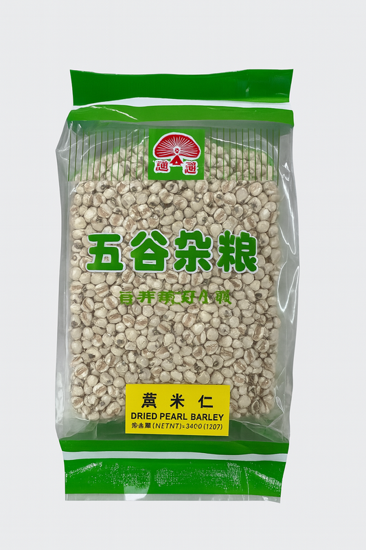 DRIED PEARL BARLEY 12 OZ (340G) 薏米仁 340克