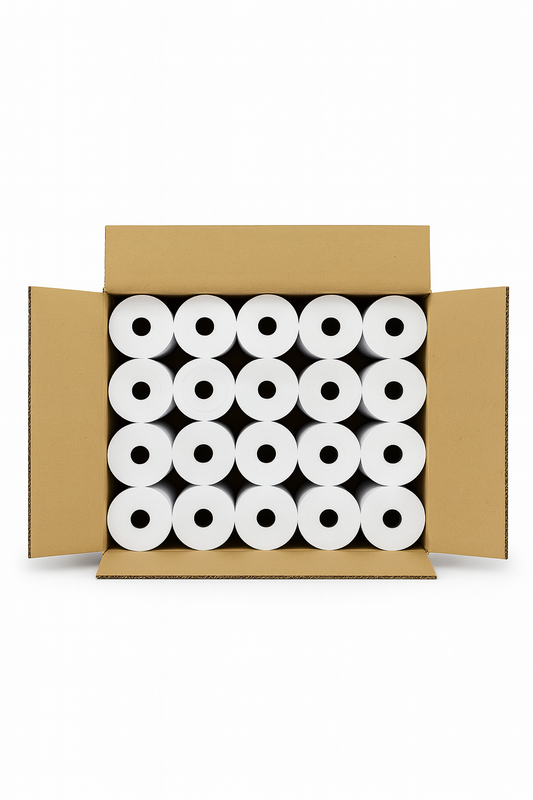 3 1/8" x 230' Thermal Receipt 50 Rolls BPA Free