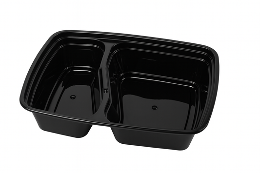 FH28B (Black or White) Deli Container Specs: PP, Semi-Clear Quantity: 150 Sets