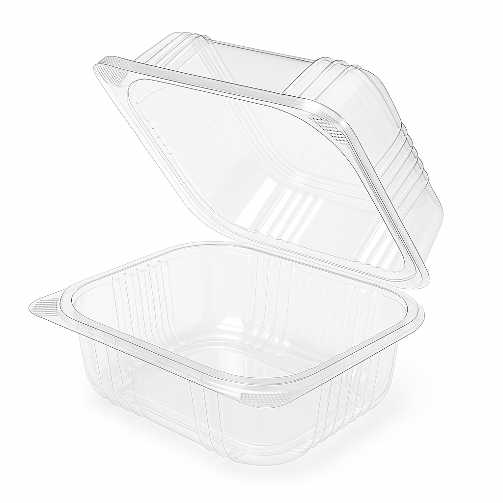 Salad Box C57  Quantity: 500 pcs (125 pcs × 4 packs)