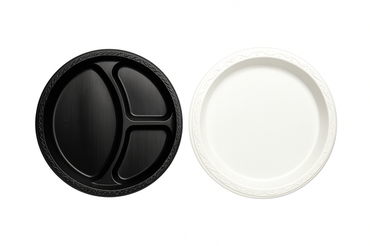 PP091 9” PLATES, 1-COMP, PP Quantity: 400